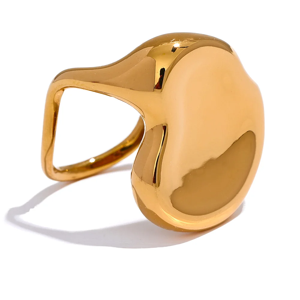 JINYOU 055 Creative Stainless Steel Fashion Gold Silver Ring Women Metal Waterproof Trendy Stylish Unique Jewelry
JINYOU 055 Creative Stainless Steel Fashion Gold Silver Ring Women Metal Waterproof Trendy Stylish Unique Jewelry