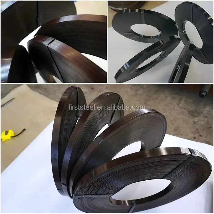 Prime quality kenya market hoop iron steel packing strap strip