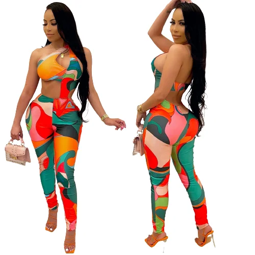 F21773A New Arrival summer 4XL plus size sexy casual sleeveless printed high stretch bodycon jumpsuit, As picture
F21773A New Arrival summer 4XL plus size sexy casual sleeveless printed high stretch bodycon jumpsuit, As picture