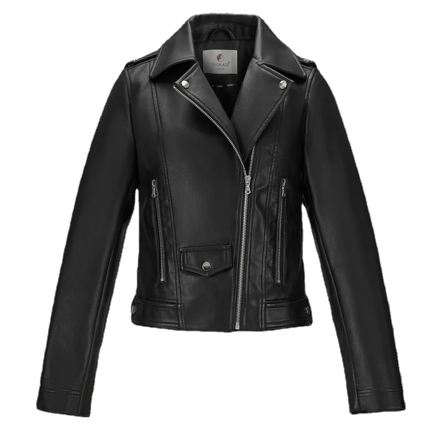 Different Colors Customized Windproof Fashionable and Anti-Wrinkle Leather Women Jackets Pu, Black/customized color 
Different Colors Customized Windproof Fashionable and Anti-Wrinkle Leather Women Jackets Pu, Black/customized color