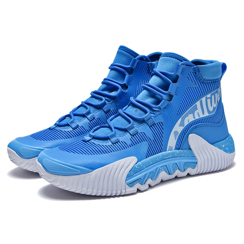New Designs Sports Shoes Professional Shock Absorption Basketball Sneakers Men Basketball Shoes, Blue, white, black
New Designs Sports Shoes Professional Shock Absorption Basketball Sneakers Men Basketball Shoes, Blue, white, black