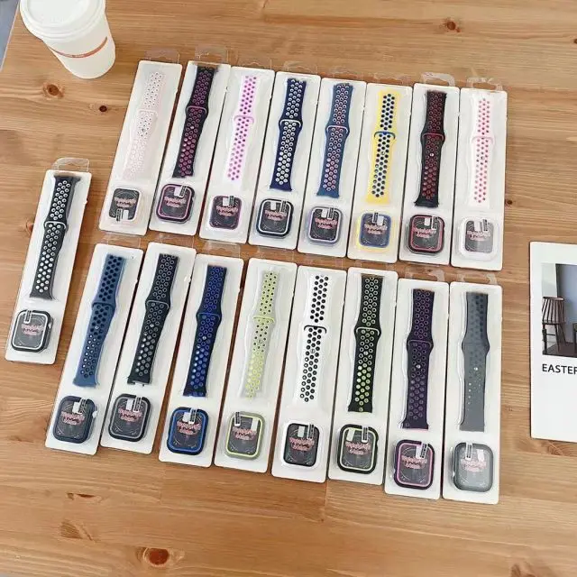 With Protective Bumper case cover watch band silicone watch strap for apple iwatch strap watch bands, 17 color
With Protective Bumper case cover watch band silicone watch strap for apple iwatch strap watch bands, 17 color