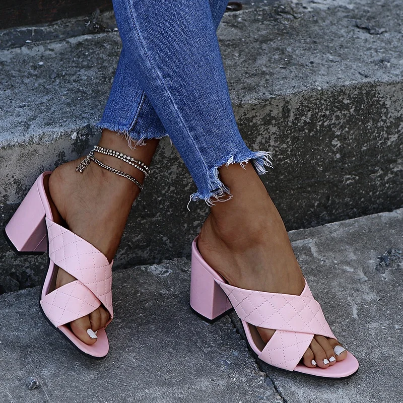 New Fashion Square Toe Stiletto Fashion Sandals PU Leather High Heels Shoes Fish Mouth Sandals for Ladies designer sandals, Pink/white/black
New Fashion Square Toe Stiletto Fashion Sandals PU Leather High Heels Shoes Fish Mouth Sandals for Ladies designer sandals, Pink/white/black