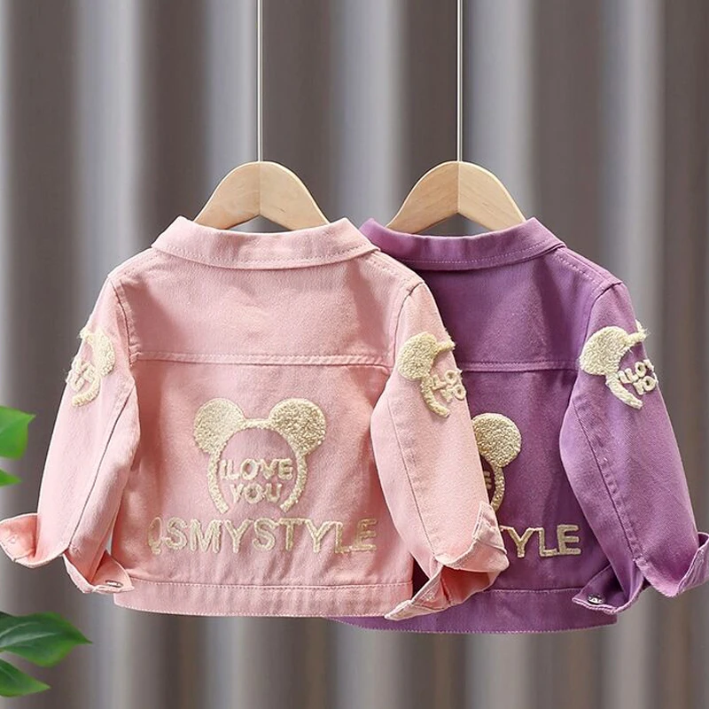 Baby Girls spring and autumn Jacket Kids Coats for Children's Outerwear Toddler Girl's Clothes Printing Casual Top 1-6Year
Baby Girls spring and autumn Jacket Kids Coats for Children's Outerwear Toddler Girl's Clothes Printing Casual Top 1-6Year