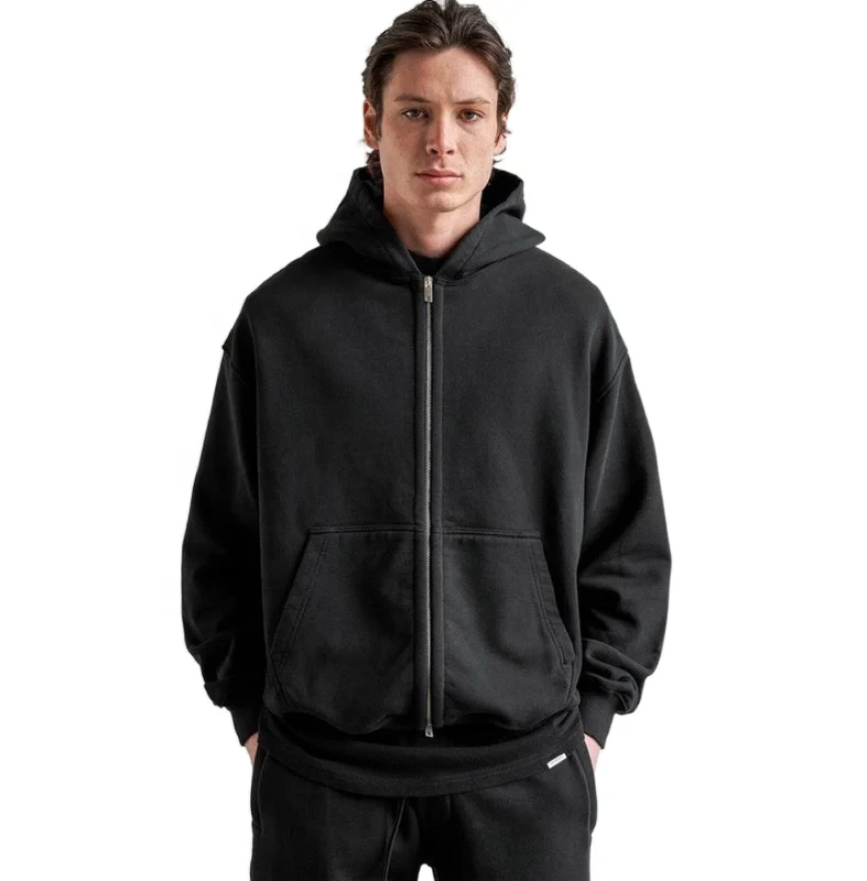 2023 New Autumn Unisex cotton Mens Hoodie Women Zip Up Hoodie Streetwear Stylish black hoodie with double zipper head
2023 New Autumn Unisex cotton Mens Hoodie Women Zip Up Hoodie Streetwear Stylish black hoodie with double zipper head