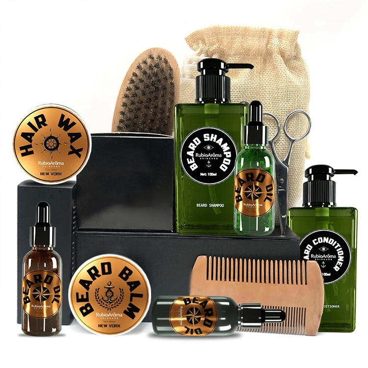 New Products Beard Oil Shampoo Conditioner Custom Beard Kit Beard Grow Kit Organic 100% For Men, Black and green
New Products Beard Oil Shampoo Conditioner Custom Beard Kit Beard Grow Kit Organic 100% For Men, Black and green