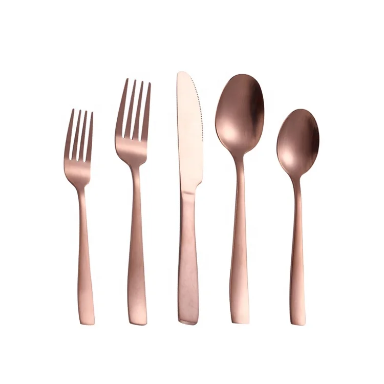 Kitchen 5 Pieces Matte Black Cutlery Sets Square Handle Stainless Steel Flatware Set
Kitchen 5 Pieces Matte Black Cutlery Sets Square Handle Stainless Steel Flatware Set
