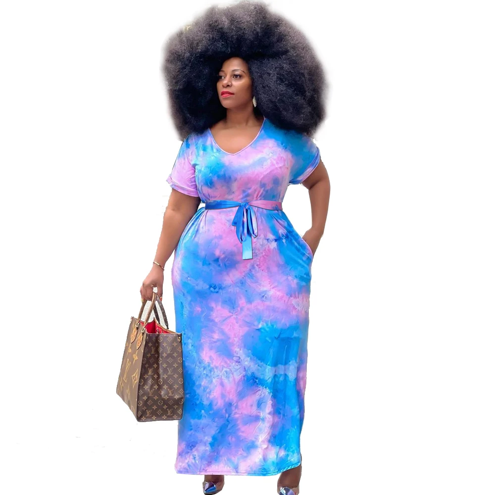 Wholesale women casual dresses printed robe big swing type milk silk temperament blue plus size women dresses
Wholesale women casual dresses printed robe big swing type milk silk temperament blue plus size women dresses