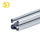 6063 anodize T slot extruded aluminum profile aluminum extrusion industrial profile