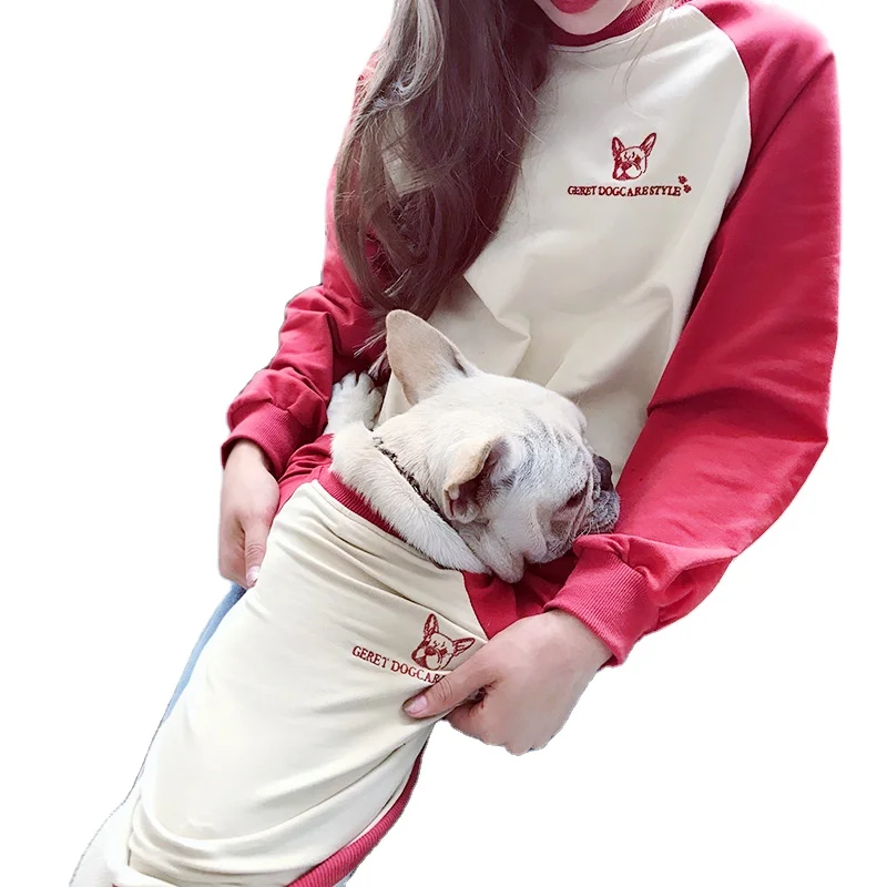 Amazon Best Selling Spring Autumn Dog Clothes Matching Dog And Human Clothes Long-sleeved T-shirt, As picture
Amazon Best Selling Spring Autumn Dog Clothes Matching Dog And Human Clothes Long-sleeved T-shirt, As picture
