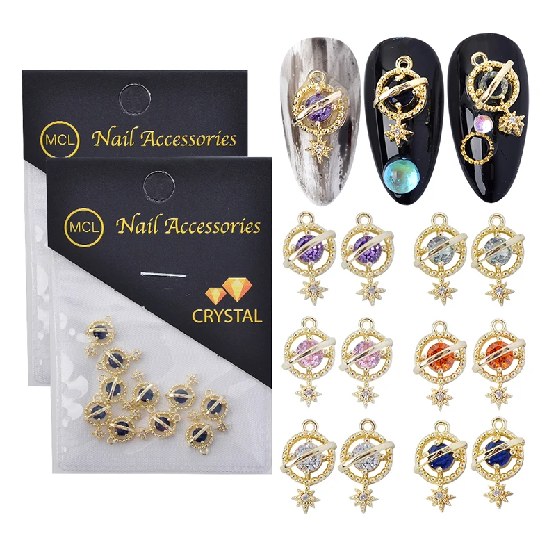 New Arrival Zircon Metal Stone 3D Diamond Crystal Saturn Planet Dangle Nail Art Charm, Colorful
New Arrival Zircon Metal Stone 3D Diamond Crystal Saturn Planet Dangle Nail Art Charm, Colorful