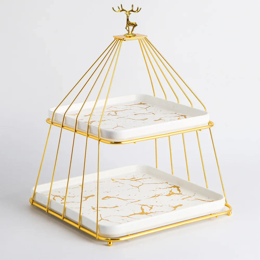 European dessert table Hotel catering table domestic Alec fruit tray Wedding reception plate Square marble cake rack
European dessert table Hotel catering table domestic Alec fruit tray Wedding reception plate Square marble cake rack
