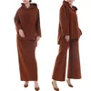 Women Muslim Abaya New Australian Autumn Winter Wool Casual Suit Skirt Factory Direct Sale