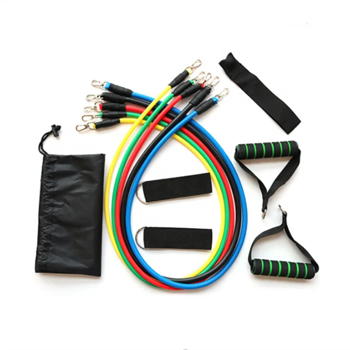 Fitness Kits Amazon Hot Sell 100% Natural latex 11 pcs leg ankle Loop Bands resistance bands tube set, Yellow, green, red, blue, black
Fitness Kits Amazon Hot Sell 100% Natural latex 11 pcs leg ankle Loop Bands resistance bands tube set, Yellow, green, red, blue, black