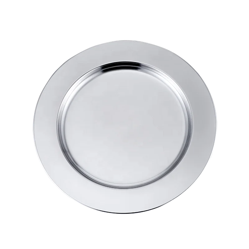 Factory Direct 13inch Reusable Stainless Steel Silver Gold Copper Under Plate Metal Serving Tray Wedding Charger Plate
Factory Direct 13inch Reusable Stainless Steel Silver Gold Copper Under Plate Metal Serving Tray Wedding Charger Plate