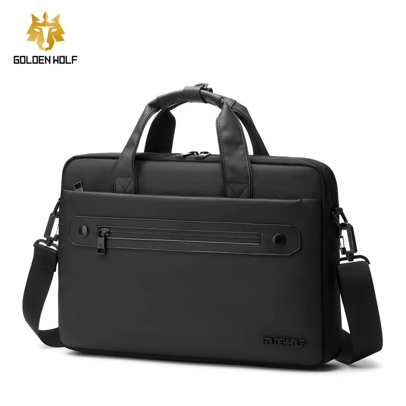 Business Waterproof Light Weight Maletines Para Laptop Bag Computer Bag For Laptop Briefcases, Black
Business Waterproof Light Weight Maletines Para Laptop Bag Computer Bag For Laptop Briefcases, Black