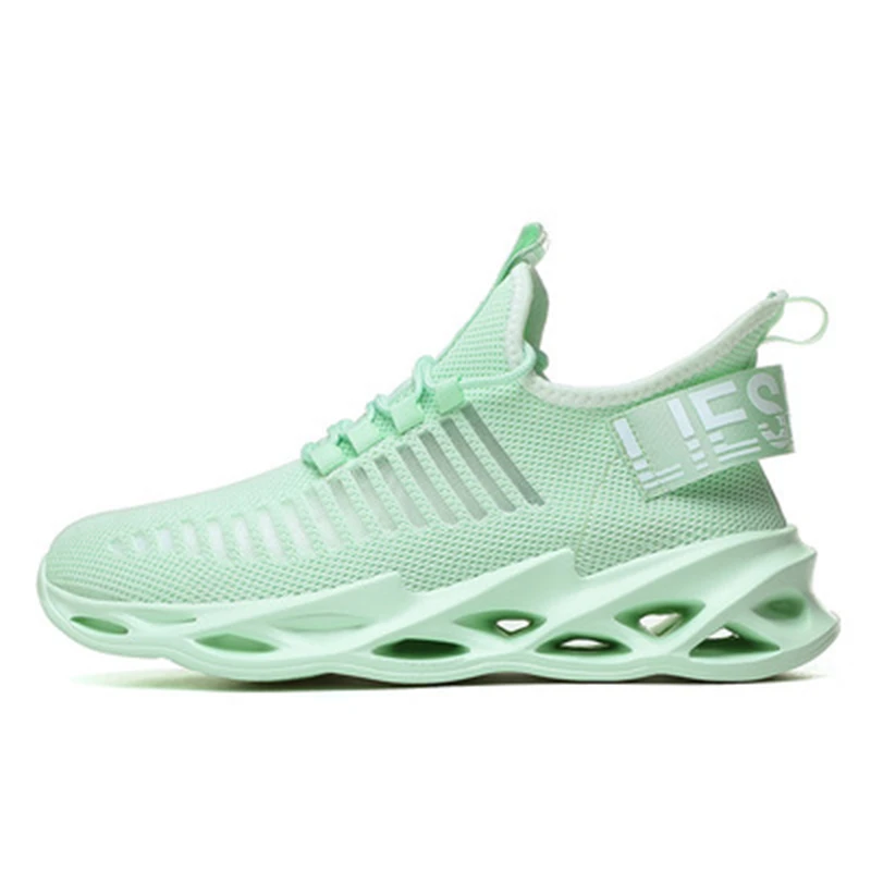 Drop Shipping Men Mesh Sneakers 2021 Stretch Knit Breathable Men's Chunky Shoes Comfort Soft-sole Running Footwear Plus Size
Drop Shipping Men Mesh Sneakers 2021 Stretch Knit Breathable Men's Chunky Shoes Comfort Soft-sole Running Footwear Plus Size