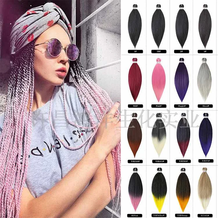 TANNY Special Offer Big Braid Low Temperature Fiber Wig EASY BRAID African Dreadlocks Gradient Color Braiding Hair
TANNY Special Offer Big Braid Low Temperature Fiber Wig EASY BRAID African Dreadlocks Gradient Color Braiding Hair