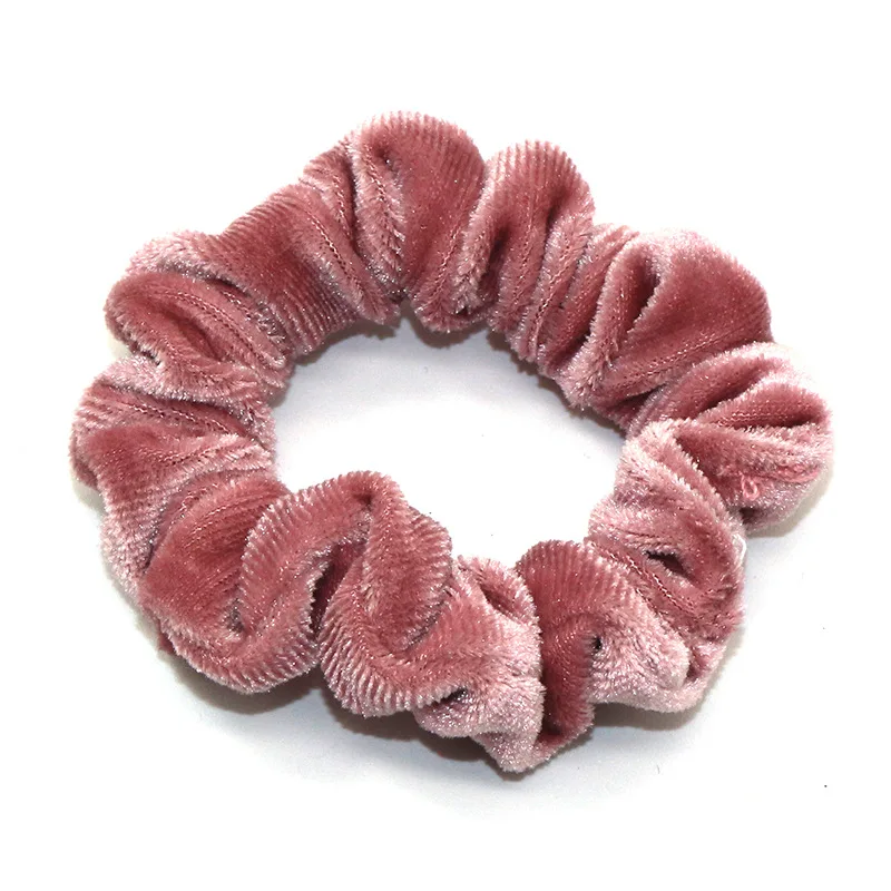 Fashion Korea Hair Scrunchies Velvet Elastic Hair Tie Scrunchy Bands Tie Rope Scrunchie Women Girls Hair Accessories