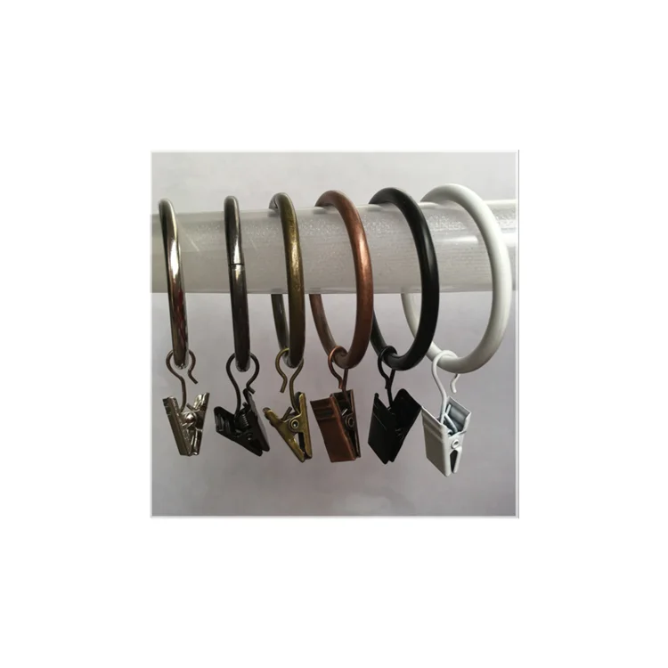 Wholesale nice price Factory Curtain Rod Accessories High Quality curtain cloth hinge Hook Clip, Silver white
Wholesale nice price Factory Curtain Rod Accessories High Quality curtain cloth hinge Hook Clip, Silver white