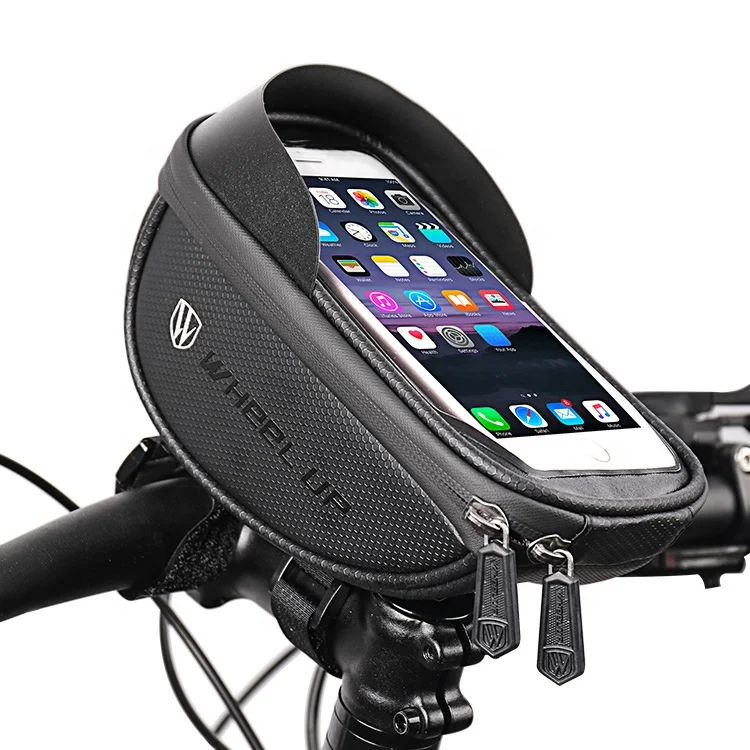 WHEEL UP Custom 6.2 Inch Waterproof Bicycle Handlebar Mobile Phone Bag Bike Phone, Black
WHEEL UP Custom 6.2 Inch Waterproof Bicycle Handlebar Mobile Phone Bag Bike Phone, Black
