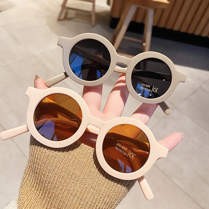 Fashion Round Shape Kids Sunglasses Boys Girls Vintage Sun Glasses UV Protection Classic Children patchwork Eyewear Sunglasses, Mix color or custom colors
Fashion Round Shape Kids Sunglasses Boys Girls Vintage Sun Glasses UV Protection Classic Children patchwork Eyewear Sunglasses, Mix color or custom colors