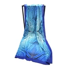 100% Silk Satin Digital Print Scarf 90*90cm Fabric Print Service