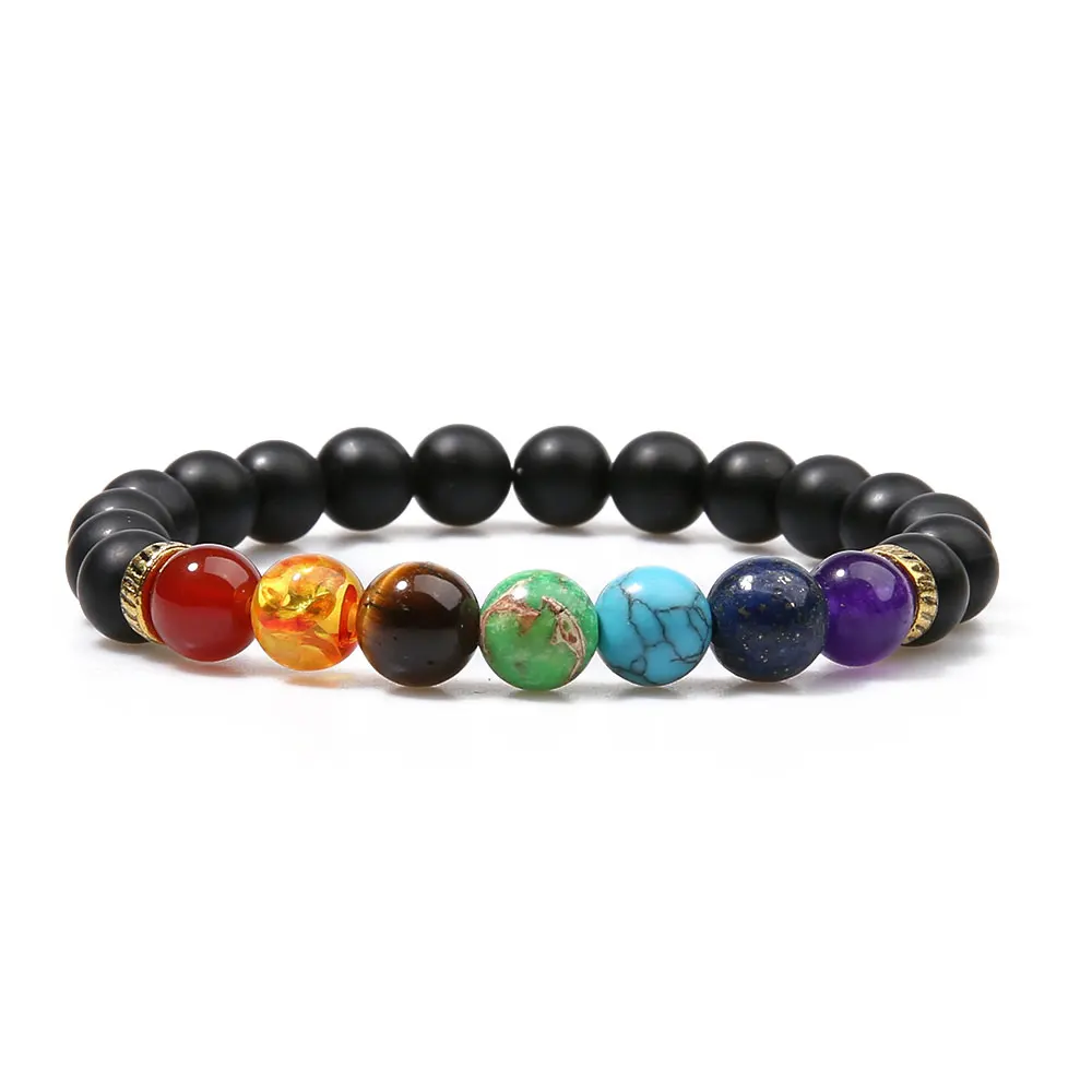 7 Chakra Yoga Bracelet Natural Stone Energy Prayer Balanced Lucky Handmade Beaded Bracelet for Women Men Jewelry
7 Chakra Yoga Bracelet Natural Stone Energy Prayer Balanced Lucky Handmade Beaded Bracelet for Women Men Jewelry