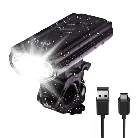 Super Bright 800 Lumens IPX5 Waterproof Usb Rechargeable Bicycle Light for Cycling, Black
Super Bright 800 Lumens IPX5 Waterproof Usb Rechargeable Bicycle Light for Cycling, Black