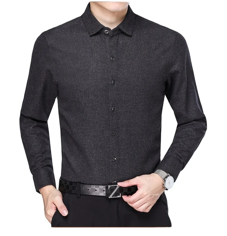 China custom high quality long sleeve cotton wholesale solid color mens flannel shirt2021
China custom high quality long sleeve cotton wholesale solid color mens flannel shirt2021