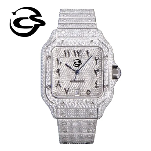 Diver high-end mechanical watch Watch 39.8MM 2824 movement QuickSwitch WSSA0013 Luxury brand VVS icy gypsophila diamond watch
Diver high-end mechanical watch Watch 39.8MM 2824 movement QuickSwitch WSSA0013 Luxury brand VVS icy gypsophila diamond watch