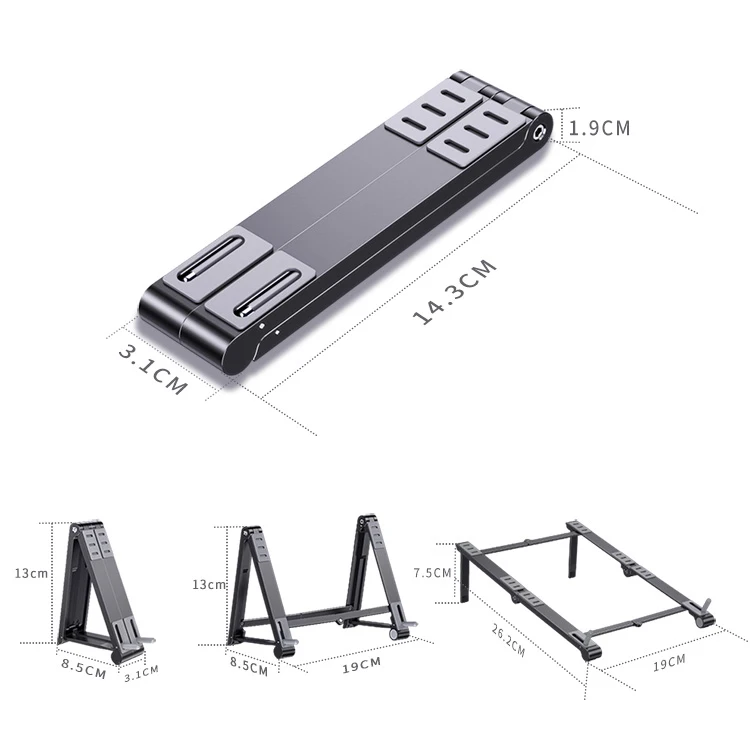 Amazon Hot Desktop Folding Height Adjustable Aluminum Portable Notebook Holder Riser Laptop Stand
Amazon Hot Desktop Folding Height Adjustable Aluminum Portable Notebook Holder Riser Laptop Stand