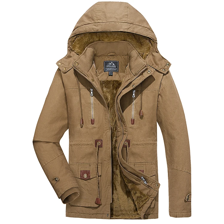 OEM Winter Coat Jacket Men Hooded Thermal Water Resistant Faux Fur Removable Outdoor
OEM Winter Coat Jacket Men Hooded Thermal Water Resistant Faux Fur Removable Outdoor