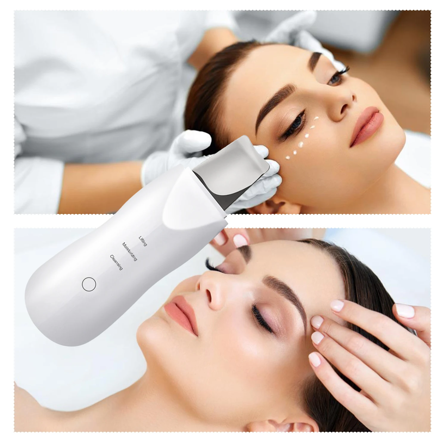 Cheap Price Ultrasonic Pore Cleaner Facial Deep Cleansing Electric Dry Dead Skin Remover Face Scrubber, White
Cheap Price Ultrasonic Pore Cleaner Facial Deep Cleansing Electric Dry Dead Skin Remover Face Scrubber, White