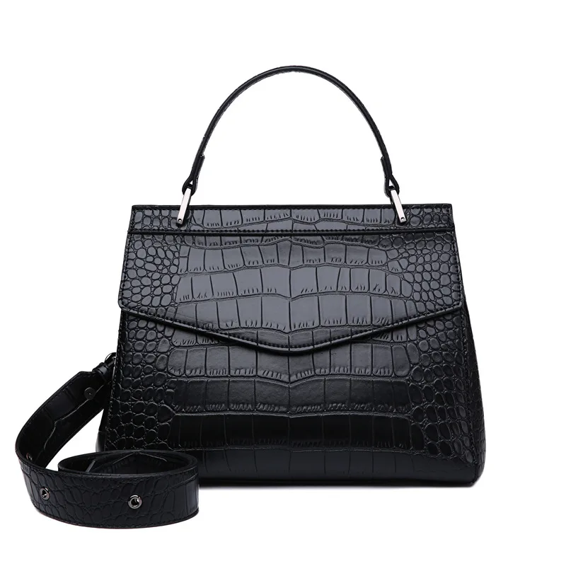 Genuine Leather Handbags 2021 New Ladies Crocodile Pattern Shoulder Bag High Quality Portable Large-capacity Casual Totes
Genuine Leather Handbags 2021 New Ladies Crocodile Pattern Shoulder Bag High Quality Portable Large-capacity Casual Totes