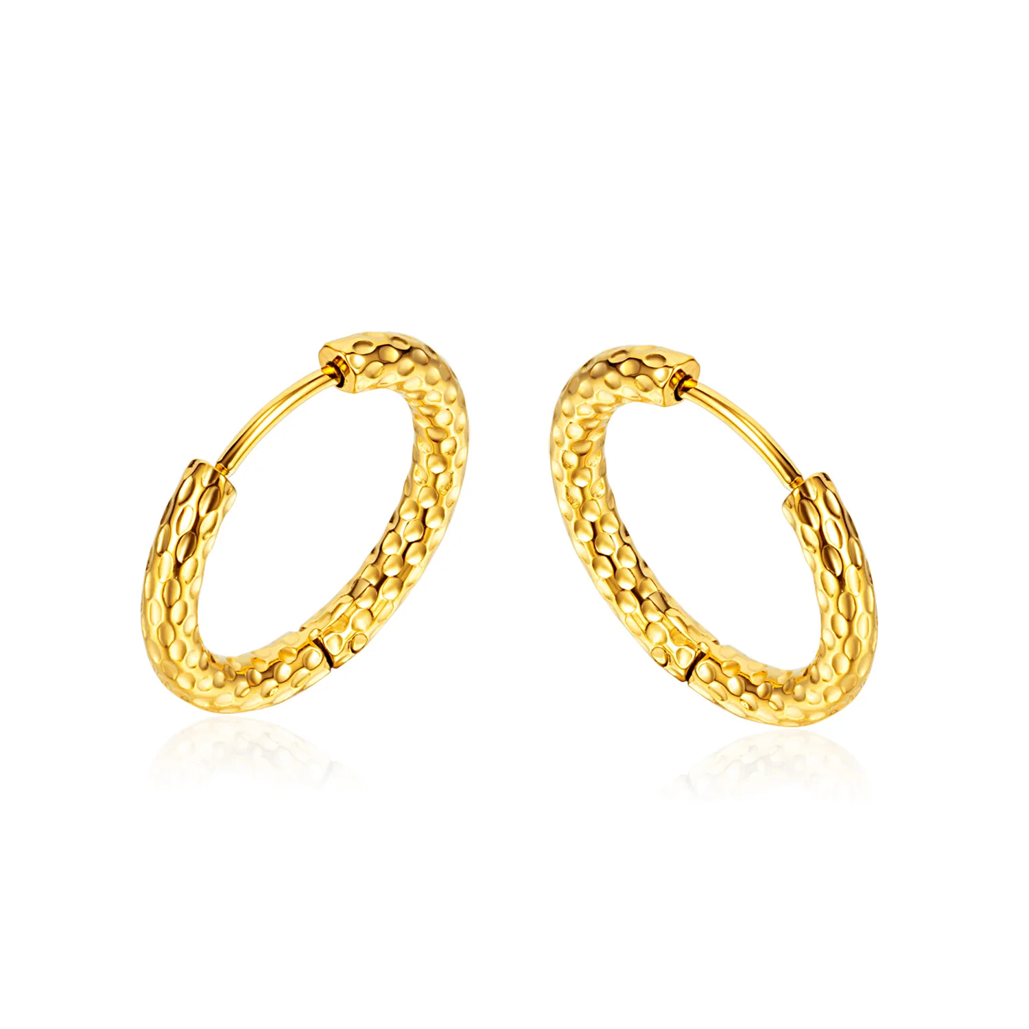Wholesale jewelry Trendy Minimalist 3 Size 18K gold plated stainless steel earrings women
Wholesale jewelry Trendy Minimalist 3 Size 18K gold plated stainless steel earrings women