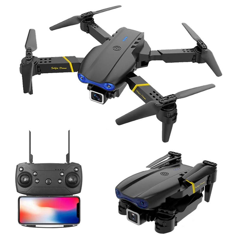 E99 mini rc drone FPV 4k HD profesional video camera drone low price brushless motor for drone with gps Foldable, Black
E99 mini rc drone FPV 4k HD profesional video camera drone low price brushless motor for drone with gps Foldable, Black
