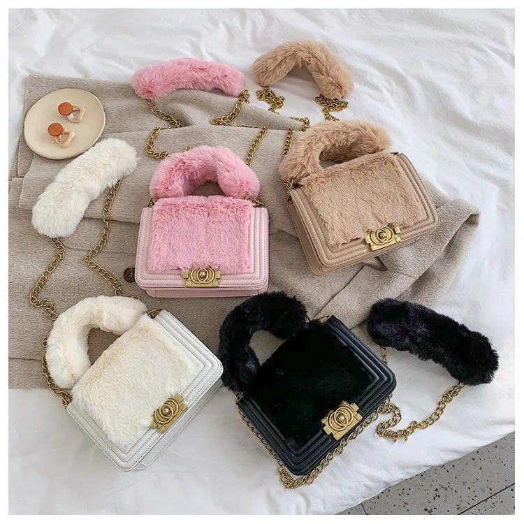 2020 Fashion Winter fur purses and handbags fur hand bags for Women, Black,white,brown,pink
2020 Fashion Winter fur purses and handbags fur hand bags for Women, Black,white,brown,pink