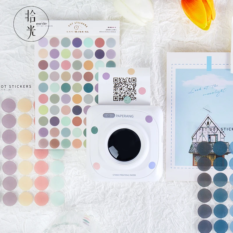 6 styles 120pcs Sticker Light Time Multicolor Dot Deco Diary Washi Wove Sticker Scrapbooking Plan Decorative StationeryJIUMO
6 styles 120pcs Sticker Light Time Multicolor Dot Deco Diary Washi Wove Sticker Scrapbooking Plan Decorative StationeryJIUMO