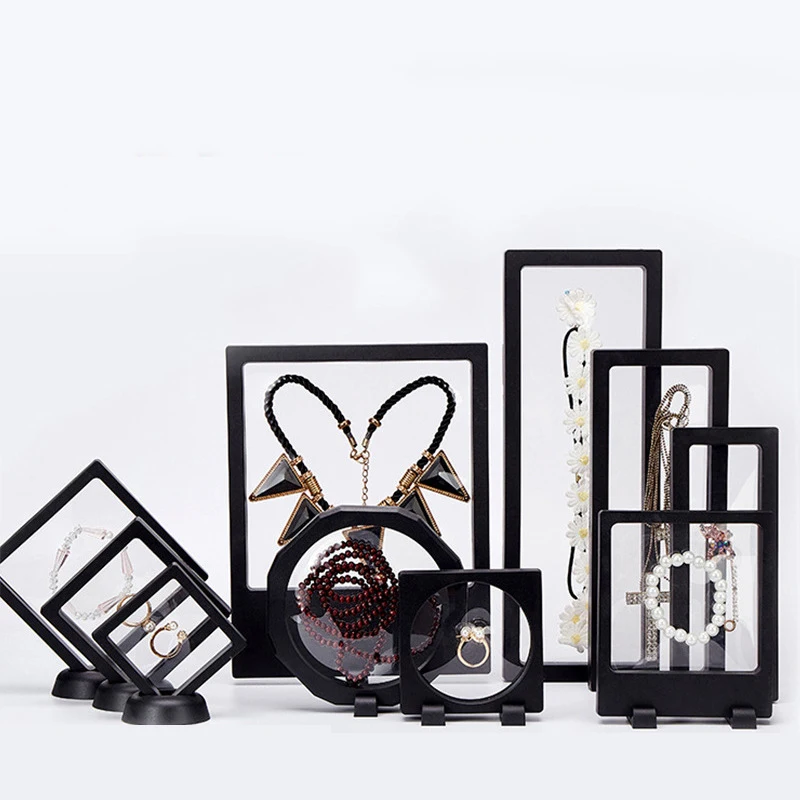 Ring Earrings Suspension Display Stand Elastic Pe Film Rack Case Dustproof Transparent Bead Bracelet Pendant Jewelry Storage Box, White/black/pink
Ring Earrings Suspension Display Stand Elastic Pe Film Rack Case Dustproof Transparent Bead Bracelet Pendant Jewelry Storage Box, White/black/pink