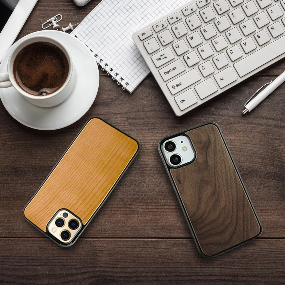 High Quality Blank Natural Wood Cell Phone Case Back Cover Shockproof Soft TPU Bumper For iPhone 11 12 Pro 13
High Quality Blank Natural Wood Cell Phone Case Back Cover Shockproof Soft TPU Bumper For iPhone 11 12 Pro 13