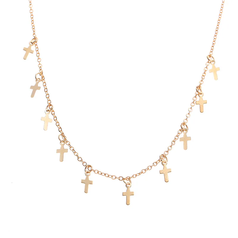 Fashion Popular Gift Stainless Steel Gold Plated Multi Crucifix Cross Jewelry Necklace For Women, Silver,gold
Fashion Popular Gift Stainless Steel Gold Plated Multi Crucifix Cross Jewelry Necklace For Women, Silver,gold