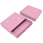 hot sale custom recycle drawer cardboard luxury lingerie gift box