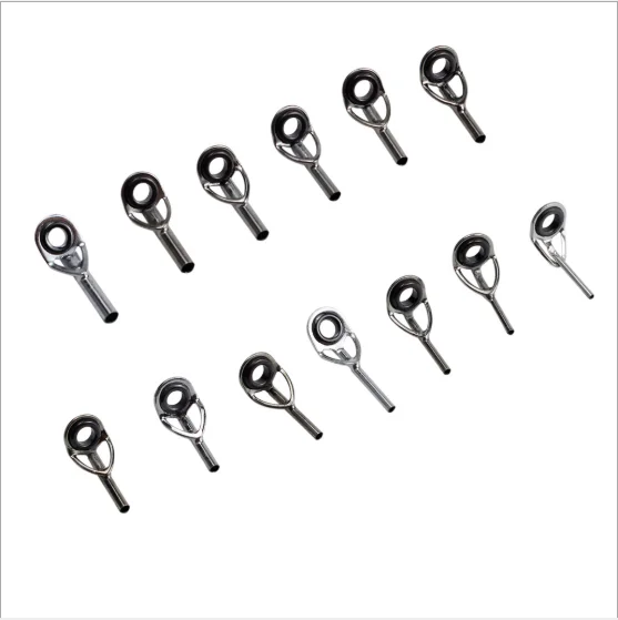 Stainless Steel Frame Ceramic Ring Fishing Rod Tip Top Guide fishing tackle For fishing Rod, Black
Stainless Steel Frame Ceramic Ring Fishing Rod Tip Top Guide fishing tackle For fishing Rod, Black
