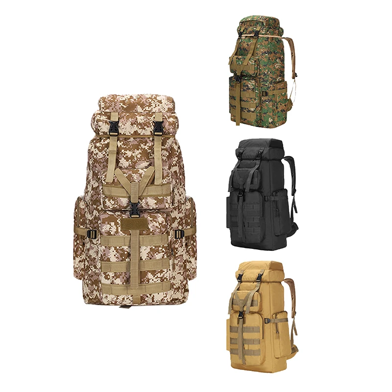 Wholesale Outdoor Waterproof Hiking Army Bag Military Tactical Backpack 80L, Camouflage
Wholesale Outdoor Waterproof Hiking Army Bag Military Tactical Backpack 80L, Camouflage