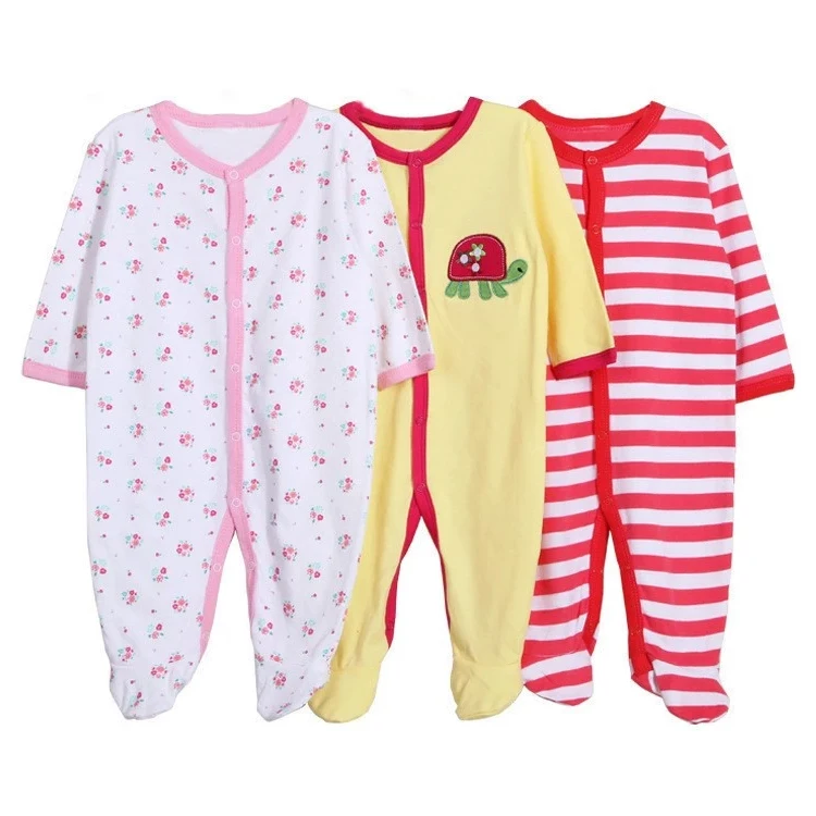 3 Pack Multiple Design Baby Sleep Suit Cotton Romper Clothing Manufacturer Baby Clothes Unisex, Random design
3 Pack Multiple Design Baby Sleep Suit Cotton Romper Clothing Manufacturer Baby Clothes Unisex, Random design