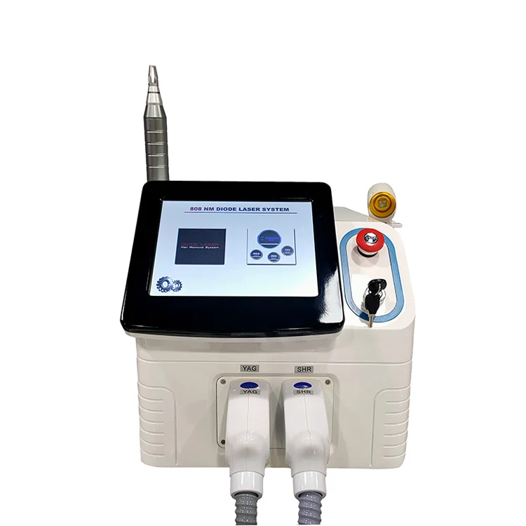 Professional 2 in 1 808 Diode Laser Hair Removal Picosecond Laser Tattoo Removal Machine
Professional 2 in 1 808 Diode Laser Hair Removal Picosecond Laser Tattoo Removal Machine