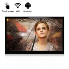 Wall Mount Table Stand Android Touch Digital Signage Advertising Video Player Lcd 14 Inch