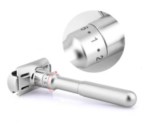Amazon hot selling Safety Razor Custom Adjustable Double Edge Shaving Razor For Men, Silver
Amazon hot selling Safety Razor Custom Adjustable Double Edge Shaving Razor For Men, Silver