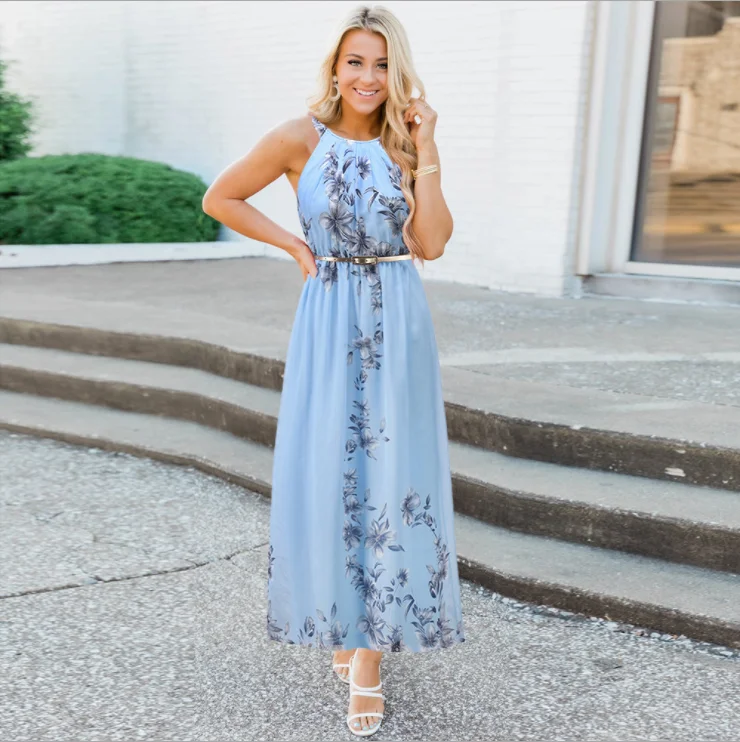 Europe and the United States large dress spring and summer 2021 new fashion floral slim chiffon skirt
Europe and the United States large dress spring and summer 2021 new fashion floral slim chiffon skirt